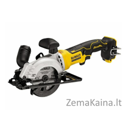 DEWALT diskinis pjūklas 18V 115mm BE AKUMULIATORIŲ IR Įkroviklio DCS571N
