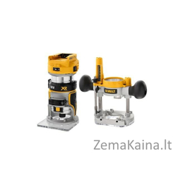 DEWALT FREŽA 18V 2in1 8mm BE BATERIJAŲ IR Įkroviklio DCW604N