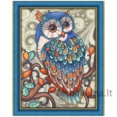 Deimantinė mozaika paveikslas OWL AZ-1607