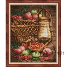 Deimantinė mozaika Still Life with Rowan AZ-1706 40x50cm