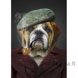 Deimantinė mozaika Detective Bulldog AM-1717 30x40cm