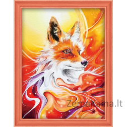 Deimantinė mozaika paveikslas - Fire Fox AM-1555