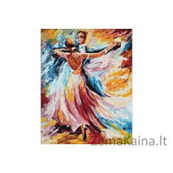 Deimantines mozaikos rinkinys - DANCE OF COLOURS WD117