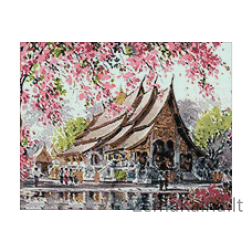 Deimantines mozaikos rinkinys - PAGODA WD129