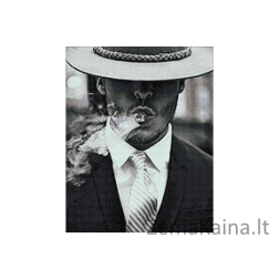 Deimantines mozaikos rinkinys - SMOKING MAN WD134
