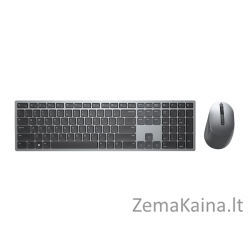 DELL KM7321W klaviatūra RD belaidis ryšys + „Bluetooth“ QWERTY JAV tarptautinė versija Pilka, Titanas