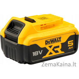 Dewalt XR 18 V 5,0 Ah ličio jonų akumuliatorius (DCB184)
