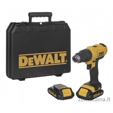 DeWALT DCD771C2 Beraktė Juoda, Geltona 1,65 kg