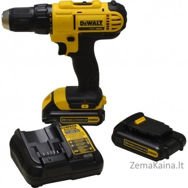 DeWALT DCD771C2 Beraktė Juoda, Geltona 1,65 kg 11