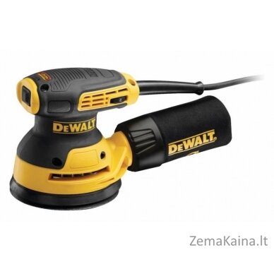 DeWALT DWE6423-QS Nešiojamasis šlifuoklis Orbitinis šlifuoklis Juoda, Geltona 12000 OPM 280 W