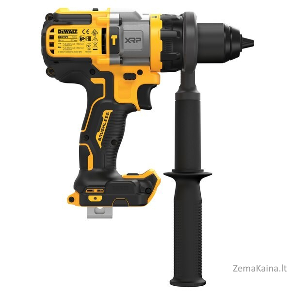 DeWALT DCD999NT-XJ grąžtas 2250 RPM 1,61 kg Juoda, Sidabras, Geltona 5