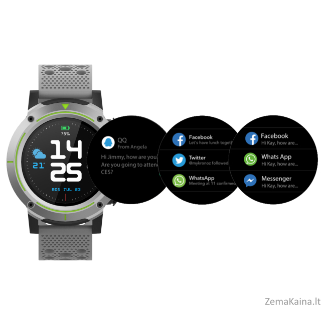 Denver SW-510 grey+grey strap 6