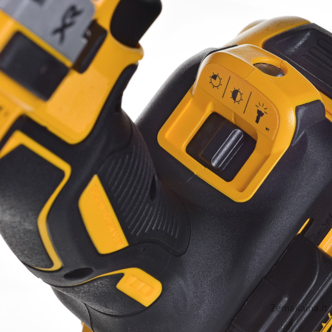 DeWALT DCD791D2-QW grąžtas Beraktė Juoda, Geltona 1,5 kg 2 x 2 Ah 3