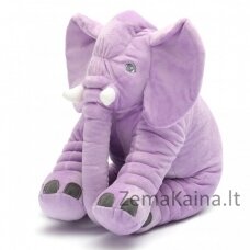 Didelis pliušinis drambliukas - violetinis