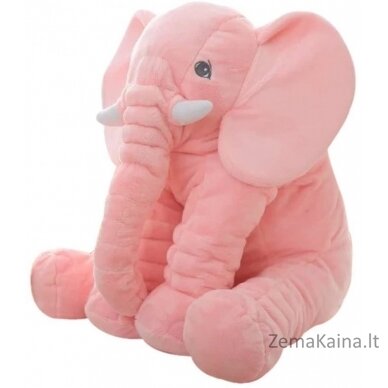 Didelis pliušinis drambliukas - rožinis