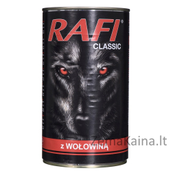 Dolina Noteci Rafi Classic jautiena - Šlapias šunų maistas 1240 g