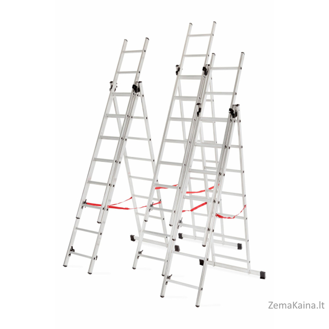 AWTOOLS ALIUMINIO KOPĖPĖČIAS BASIC 3x8 STEPS 150KG 11