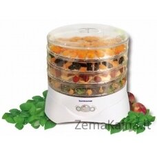 Dryer for mushrooms, vegetables and fruits Niewiadów 972.04 + ściereczki Sam Clear z PVA 3 szt. (300W; white color)