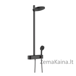 Dušo komplektas Hangsrohe Pulsify 24241670, juodas matinis