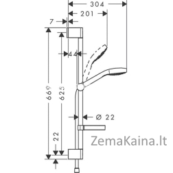 Dušo komplektas Hansgrohe 26566400