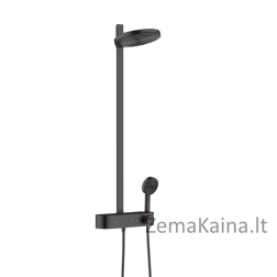 Dušo sistema Hansgrohe Pulsify 260 2 Jet 24240670, juoda matinė