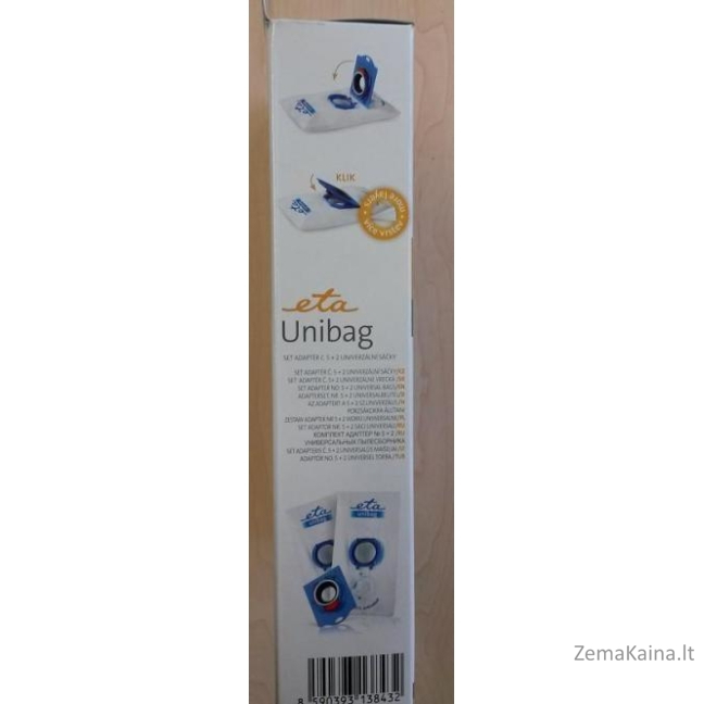Dulkių maišeliai ETA 990068050 2