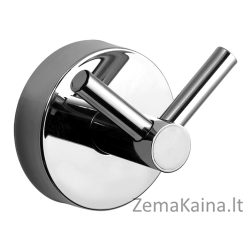Dvigubas rankšluosčių kabliukas Kapitan UNO 12 02, chromo
