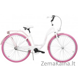 Dviratis AZIMUT City Lux 28" 2021 white-pink
