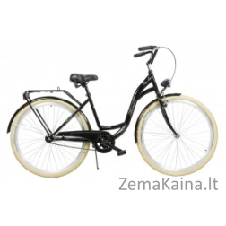 Dviratis AZIMUT City Lux 28" 2021 black-cream