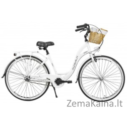 Dviratis AZIMUT Sarema ALU 28" 3-speed 2024 white matt
