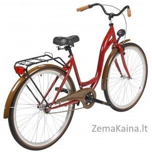 Dviratis AZIMUT City Lux 28" 2021 bordo-brown 1