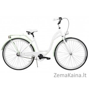 Dviratis AZIMUT City Lux 28" 2021 white-mint