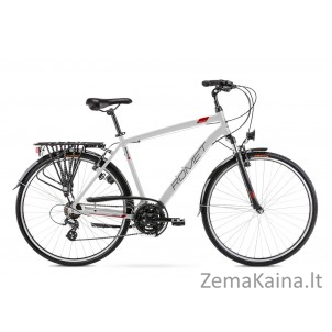 Dviratis Romet Wagant 28" 2022 silver-red-21" / L