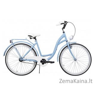 Dviratis AZIMUT City Lux 26" 2021 light blue-white