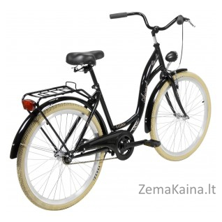 Dviratis AZIMUT City Lux 26" 2021 black-cream