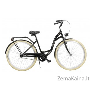 Dviratis AZIMUT City Lux 28" 2021 black-cream