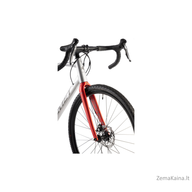 Dviratis Romet Aspre 1 2025 silver-red 1