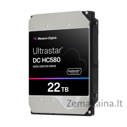 Dysk serwerowy HDD Western Digital Ultrastar DC HC580 WUH722422ALE6L4 (22 TB; 3.5"; SATA III)