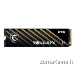 Dysk SSD MSI SPATIUM M470 Pro 1TB PCIe 4.0 NVMe M.2 2280