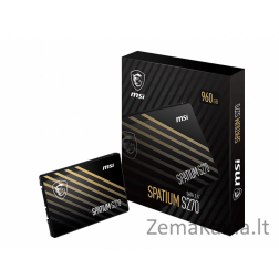 Dysk SSD MSI SPATIUM S270 SATA 2.5” 240GB