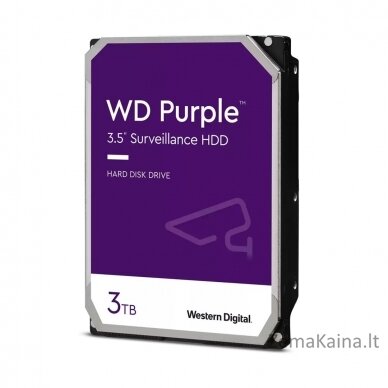 Dysk HDD WD Purple WD33PURZ (3 TB ; 3.5"; 256 MB; 5400 obr/min) 1