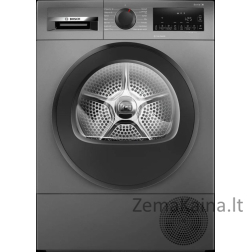 Džiovyklė su šilumos siurbliu Bosch WQG245RASN, 9 kg