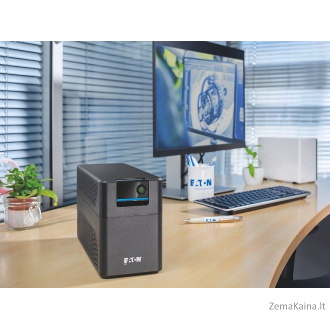 Eaton 5E Gen2 700 USB nepertraukiamo maitinimo resursai (UPS) „Line-Interactive“ 0,7 kVA 360 W 4 AC išvestis(ys / čių) 1