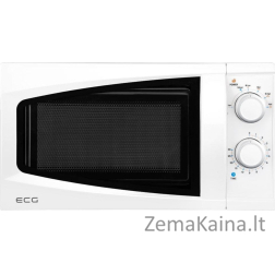 ECG Microwave ECG MTM 2070 W, 20 L, 700 W, Baltas mikrobangų krosnelė