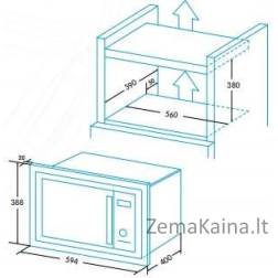 Edesa EMW-2530-IG XWH