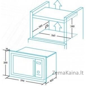 Edesa EMW-2530-IG XWH 1