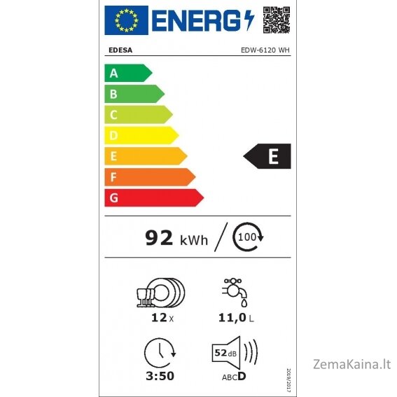 Edesa EDW-6120 WH 1