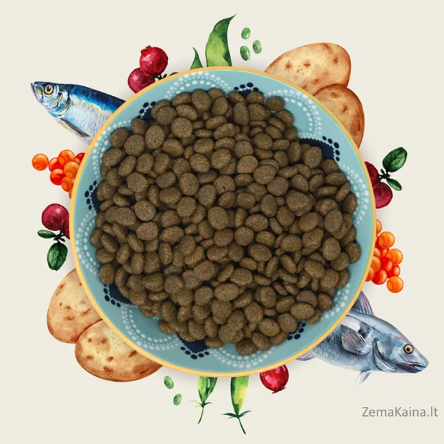EDEN Balta Žuvis su Silkių Ikrais - sausas kačių maistas - 1,5 kg 2