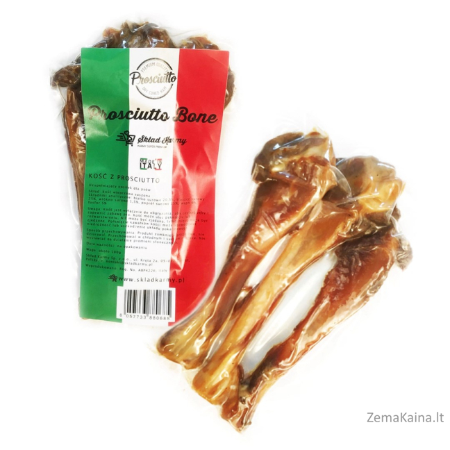EDEN Prosciutto blauzdikaulio mažas kaulas 3 vnt. - skanėstas šunims - 100 g
