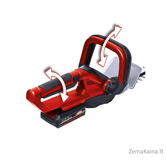 Akumuliatorinės gyvatvorių  žirklės Einhell GE-CH  1855/1  55 cm x 4 Ah komplektas 3